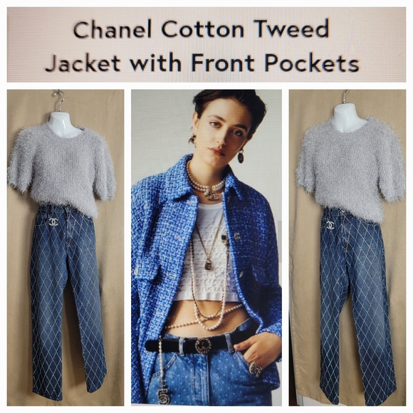 CHANEL style Limited Edition Jeans / 8 - Picture 2 of 14